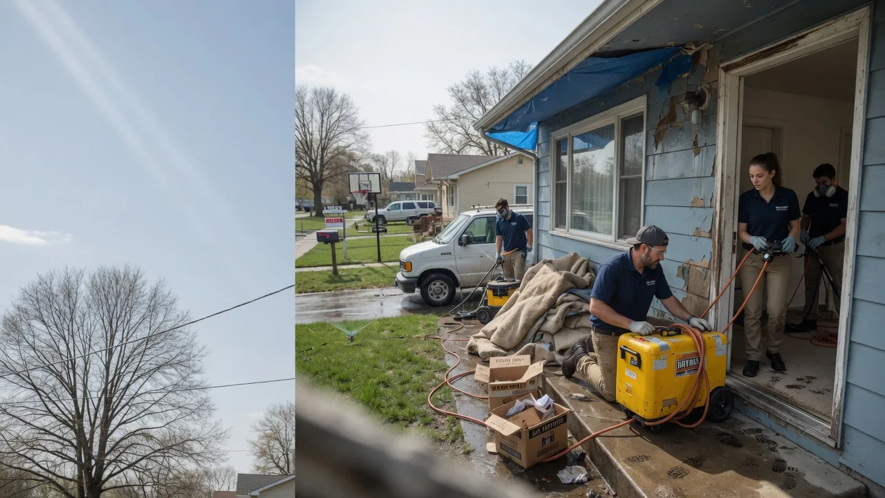 Basement Flood Cleanup in Walkersville, MD near me